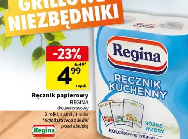 Ręcznik papierowy Regina dwuwarstwowy 2 rolki