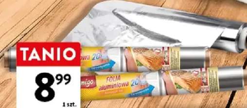 Folia aluminiowa Amigo rolka