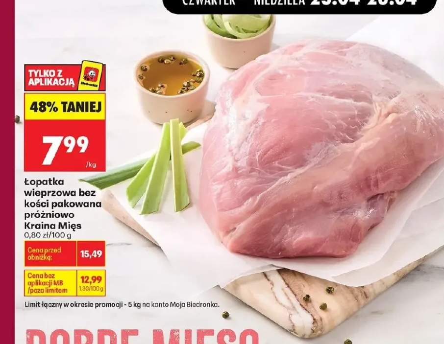 łopatka wieprzowa
