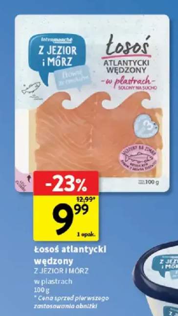 Łosoś atlantycki wędzony w plastrach Z Jezior i Mórz