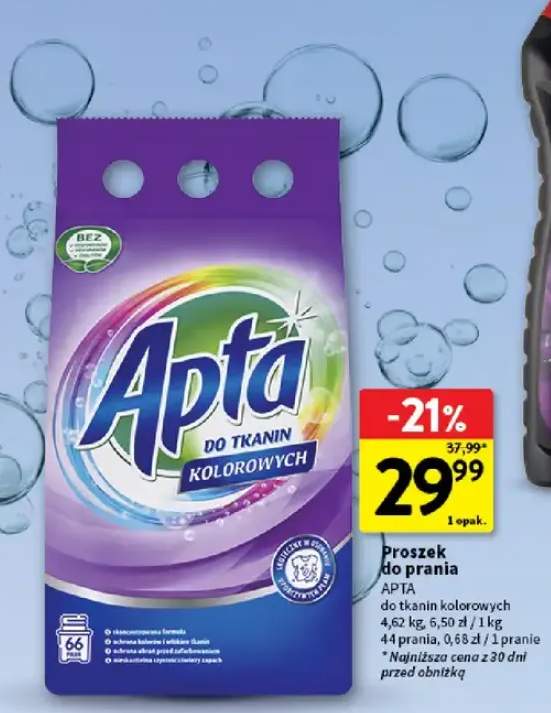 Proszek do prania do tkanin kolorowych Apta