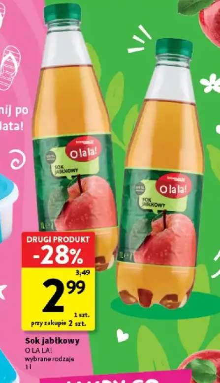 Sok jabłkowy O LA LA!