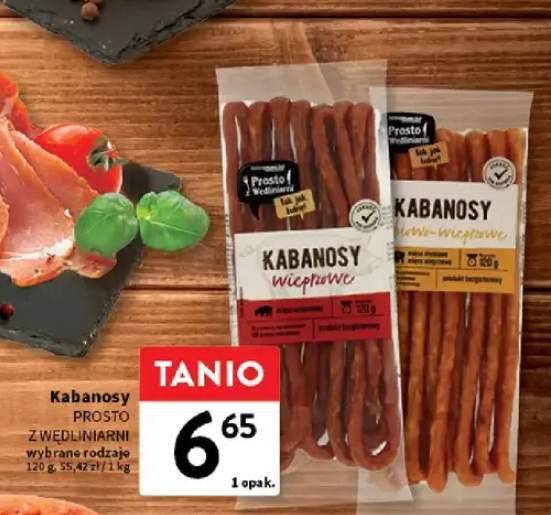 Kabanosy Prosto z Wędliniarni wieprzowe