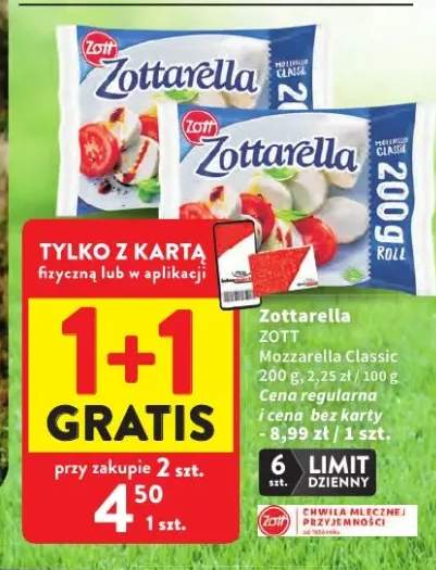 Mozzarella Classic Zottarella Zott