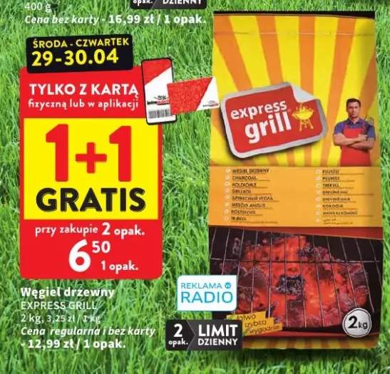 Węgiel drzewny Express Grill