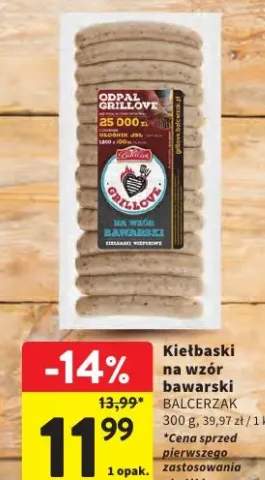 Kiełbaski na wzór bawarski Balcerzak