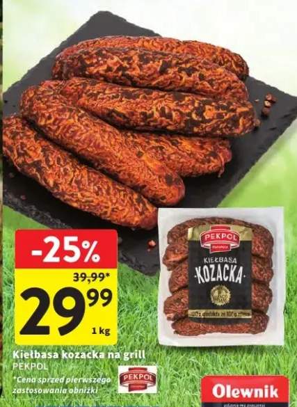 Kiełbasa kozacka na grill Pekpol