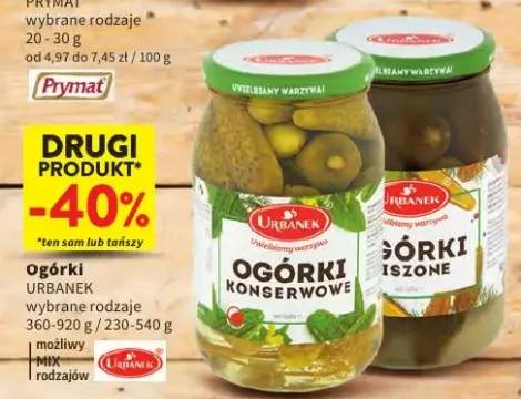 Ogórki kiszone Urbanek