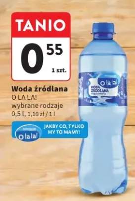 Woda źródlana O la la!