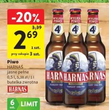 Piwo Harnaś jasne pełne