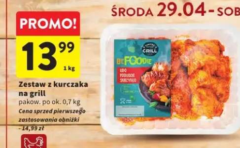 Zestaw z kurczaka na grill BeFoodie
