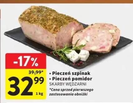 Pieczeń szpinak Skarby Wędzarni