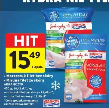 Miruna filet ze skórą Abramczyk