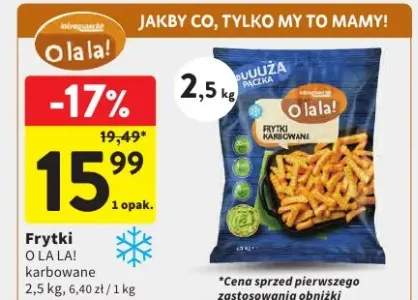 Frytki O la la! karbowane
