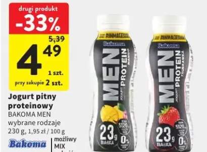 Jogurt pitny proteinowy Bakoma Men