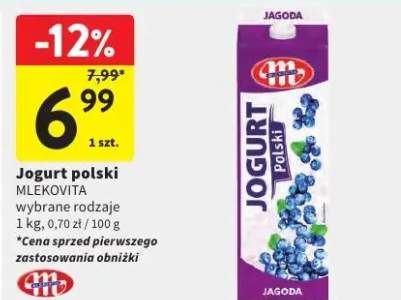 Jogurt polski Mlekovita jagoda