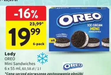 Lody Oreo Mini Sandwiches