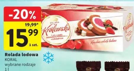Rolada lodowa Koral wybrane rodzaje