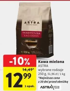 Kawa mielona Astra wybrane rodzaje