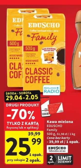 Kawa mielona Eduscho Family
