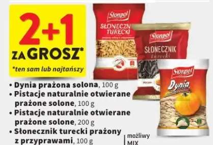 Pistacje naturalnie otwierane prażone solone Słonpol
