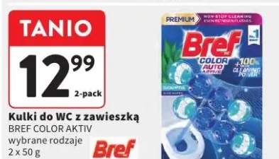 Kulki do WC z zawieszką Bref Color Aktiv