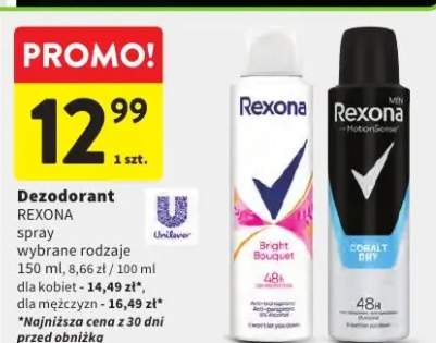 Dezodorant spray Rexona