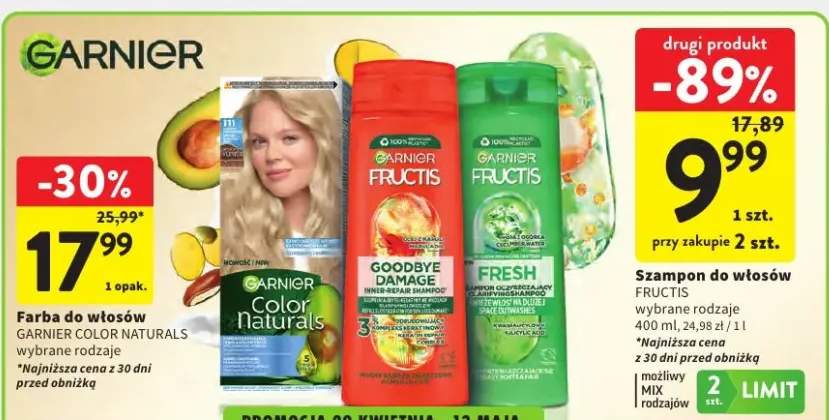 Farba do włosów Garnier Color Naturals