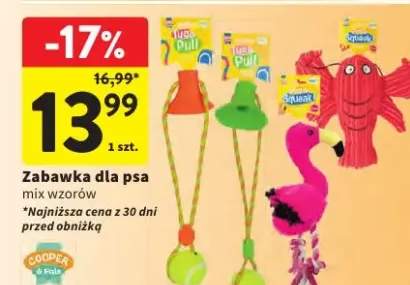 Zabawka dla psa mix wzorów