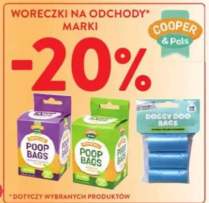 Woreczki na odchody Cooper & Pals wybrane produkty