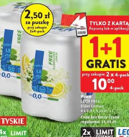 Piwo Lech Free Elder Lemon