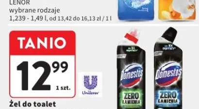 Żel do toalet Domestos Zero Kamienia