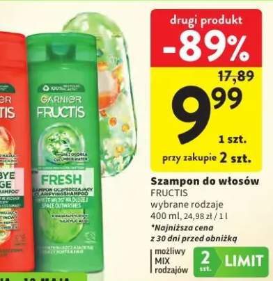 Szampon do włosów Garnier Fructis