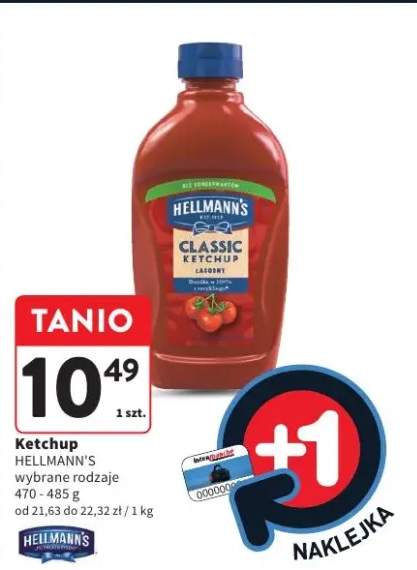 Ketchup Hellmann's Classic łagodny