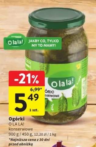 Ogórki konserwowe O La La!