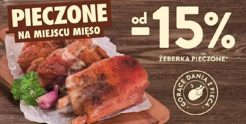 Żeberka pieczone z wędzarni Intermarché