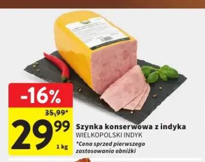 Szynka konserwowa z indyka Wielkopolski Indyk