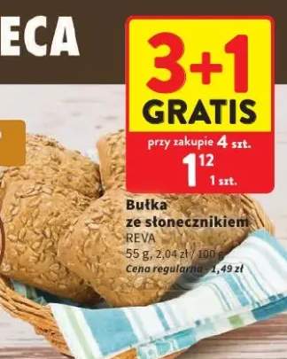 Bułka ze słonecznikiem Reva
