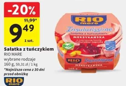 Sałatka z tuńczykiem Rio Mare Insalatissime meksykańska