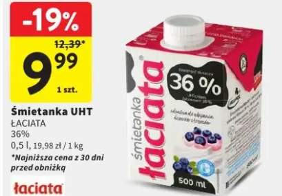 Śmietanka UHT Łaciata 36%