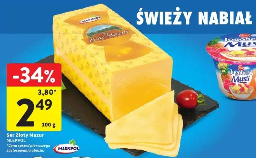 Ser Złoty Mazur Mlekpol