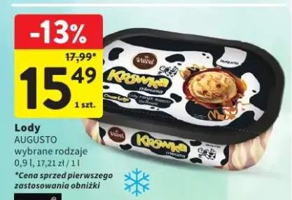 Lody Augusto Krówka mleczna