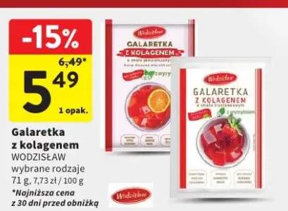 Galaretka z kolagenem Wodzisław wybrane rodzaje