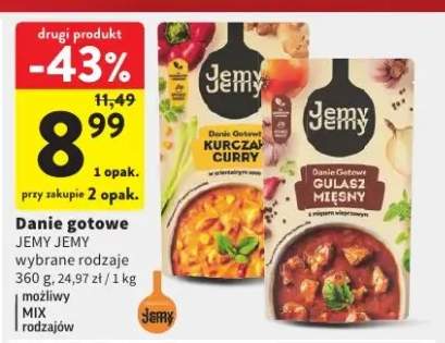 Danie gotowe Jemy Jemy wybrane rodzaje