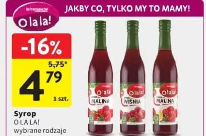 Syrop O la la! wiśnia