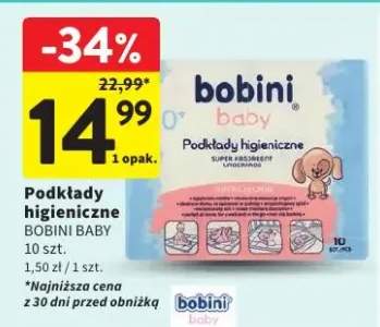 Podkładki higieniczne Bobini Baby