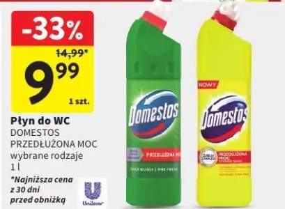 Płyn do WC Domestos Przedłużona Moc