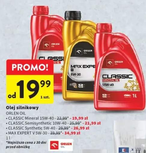 Olej silnikowy Orlen Oil Max Expert V 5W-30