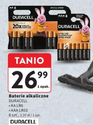 Baterie alkaliczne Duracell AAA LR03