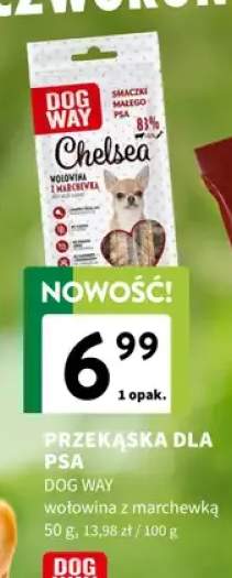 Przekąska dla psa Dog Way wołowina z marchewką